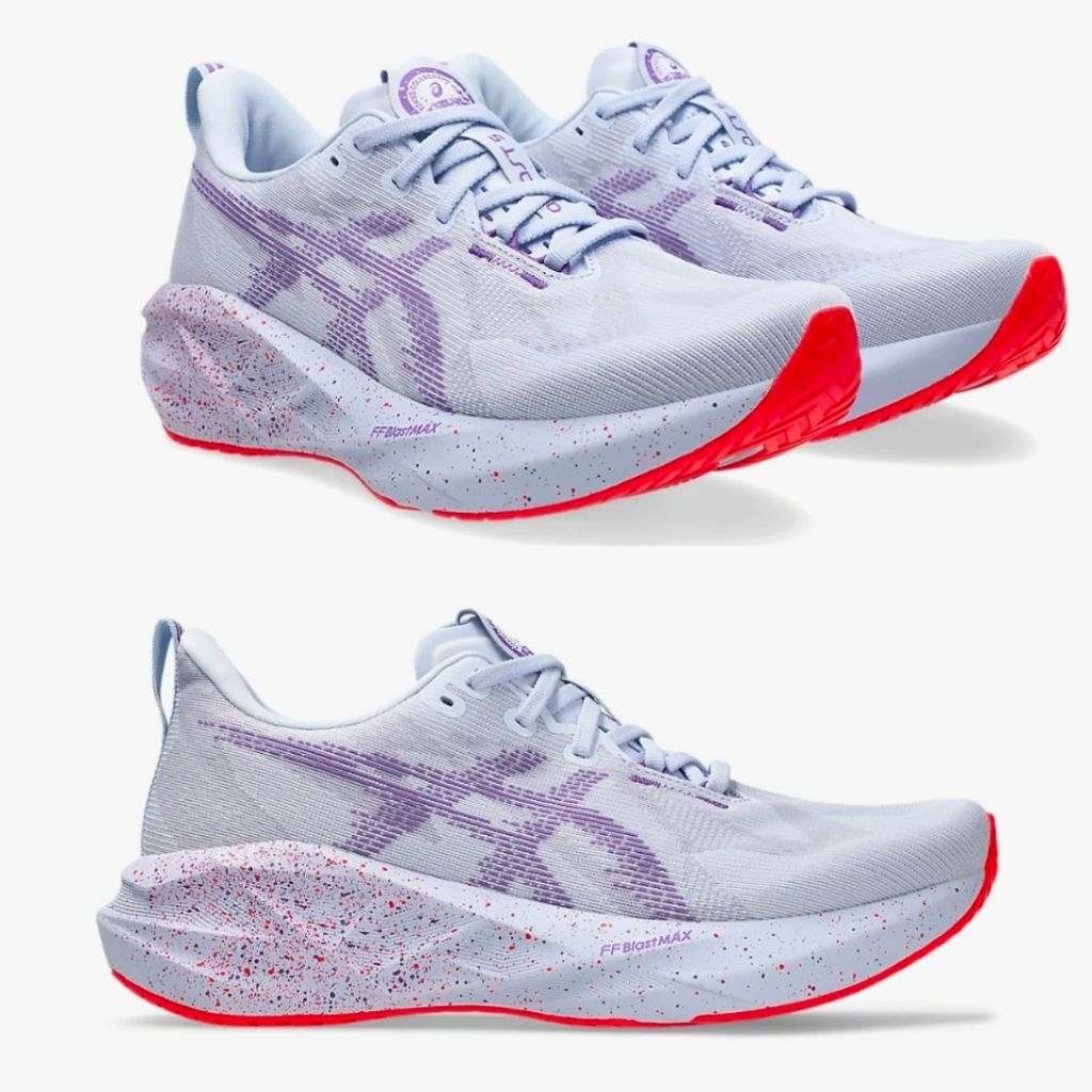 Sepatu Running Asc Novablast 5 Tokyo "Vapor/Edo Purple"