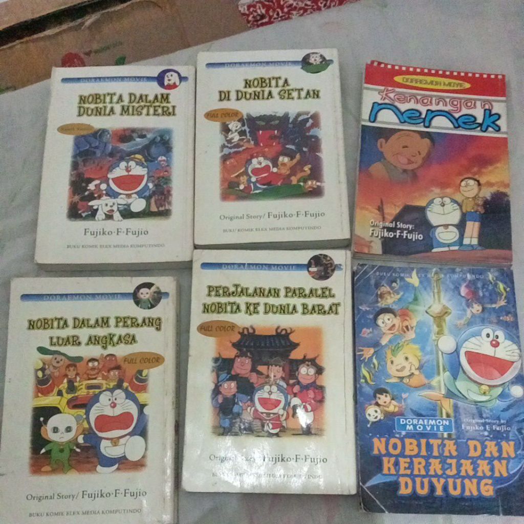 Doraemon Movie - Komik Cabutan FULL WARNA COVER PUTIH/WARNA (Fujiko F. Fujilo)