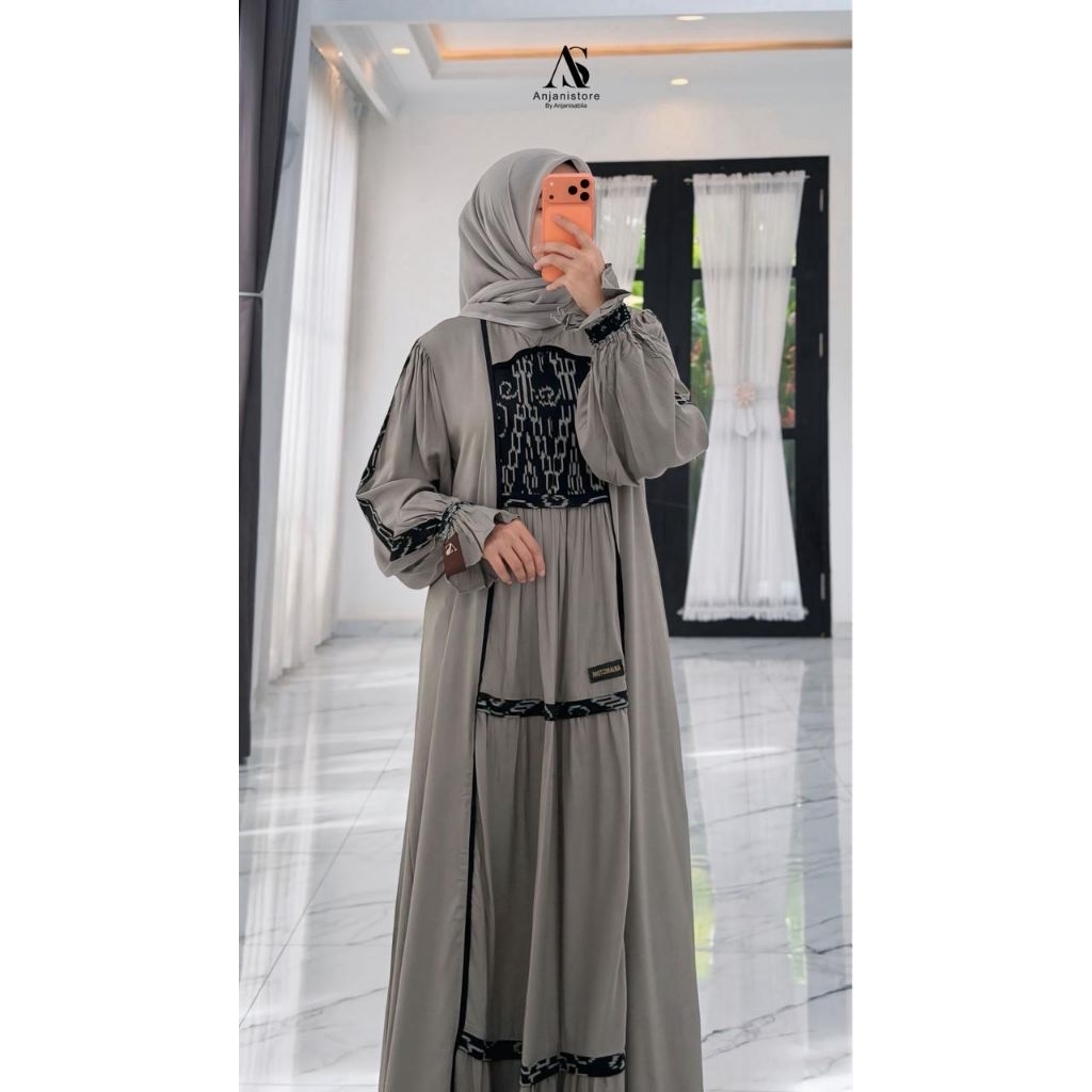 ANJANI STORE GAMIS TWILL SWEET GREY