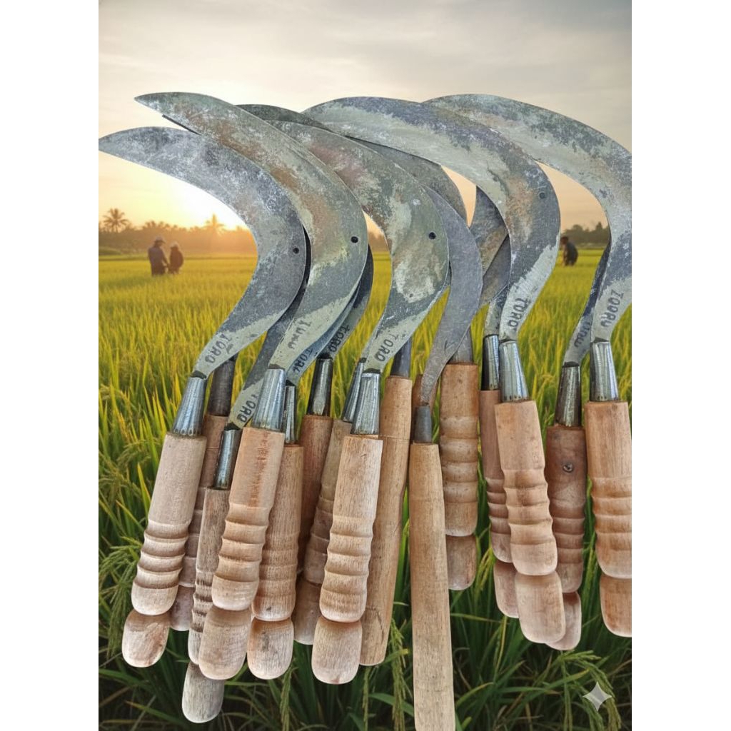 sabit kecil khusus padi dan bersih-bersih tanaman liar