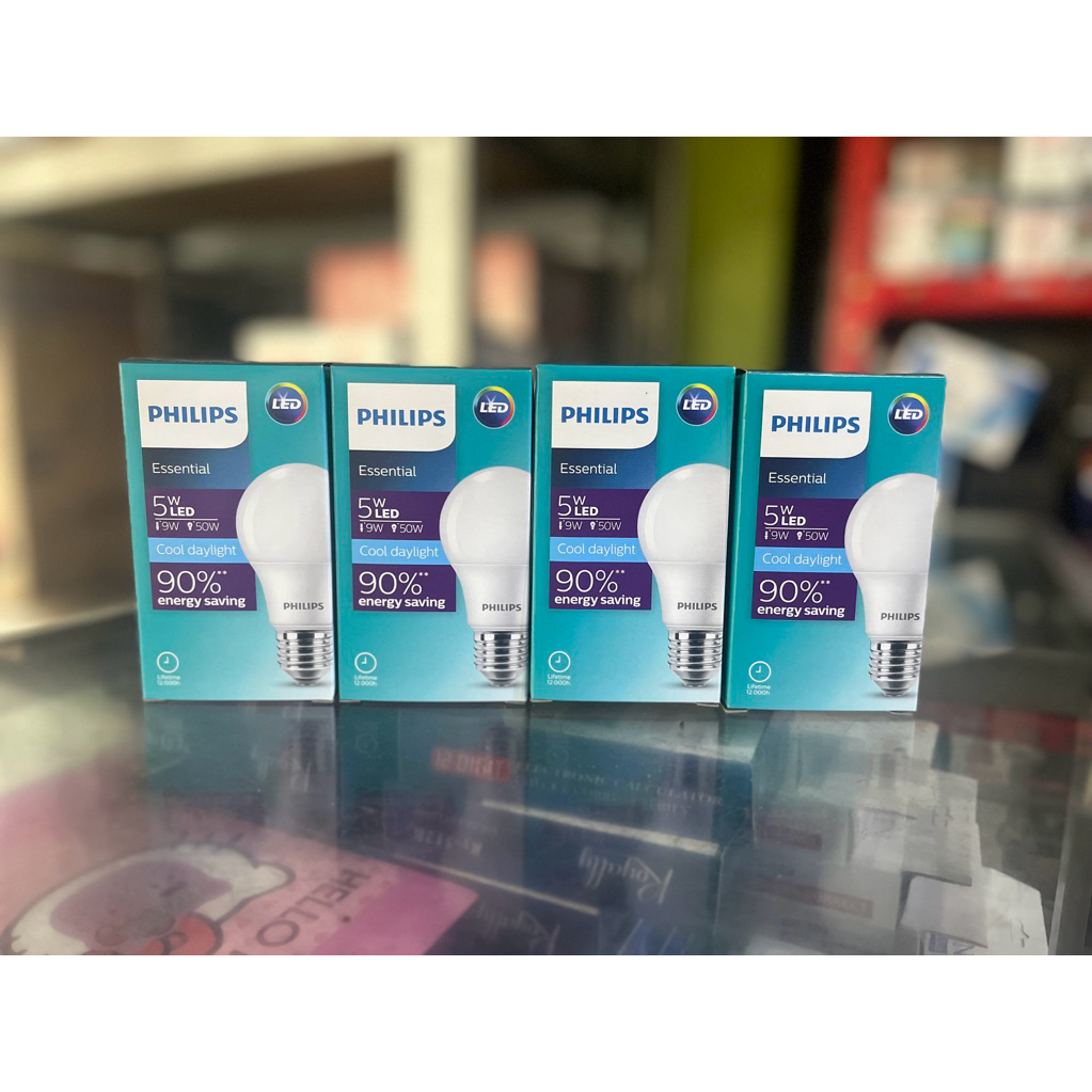 Lampu Philips essential Led 5 watt