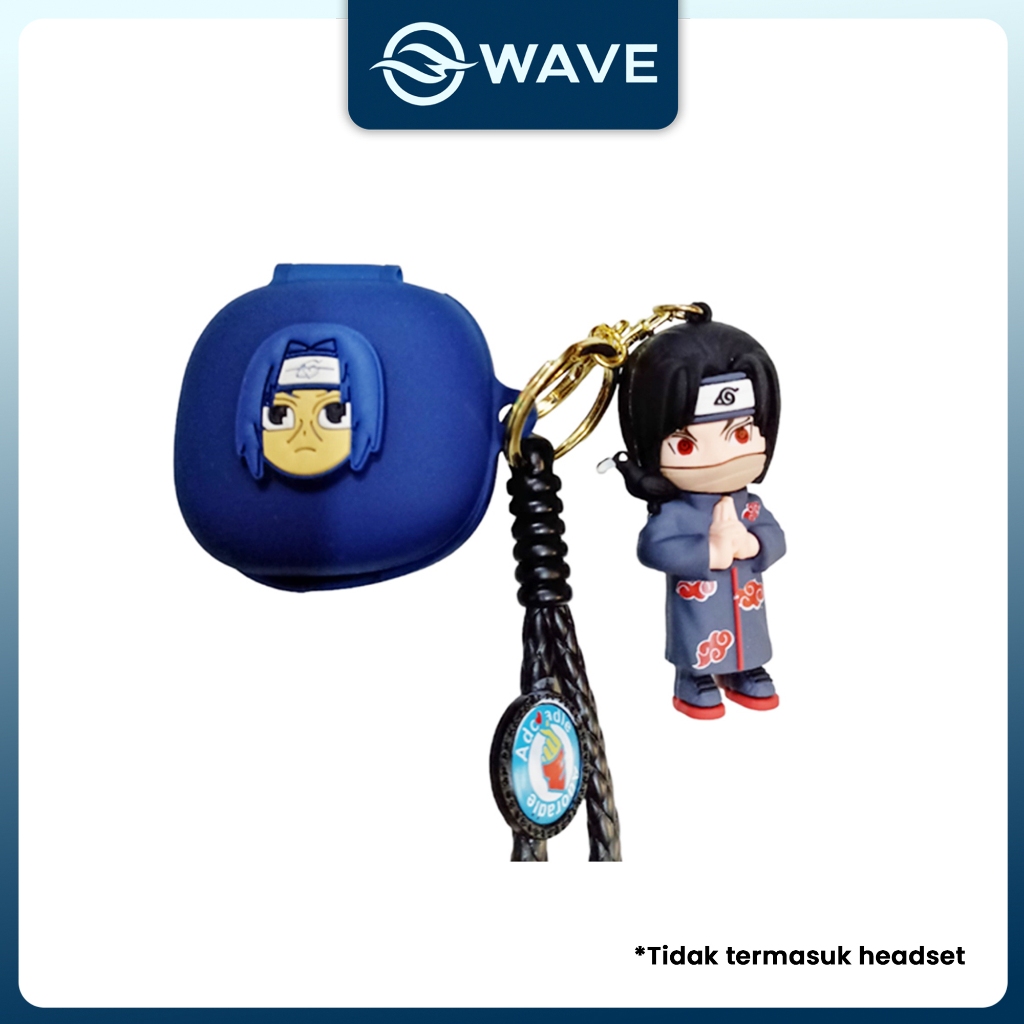 [R50i] Case Karakter Soundcore R50i Itachi Biru Premium Quality Soft Silicon Gan32