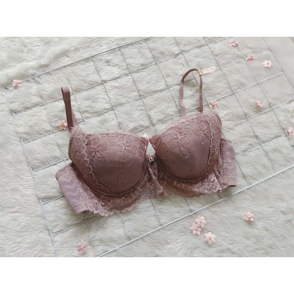 Vivien Korea Bra Soft Padded Demi Bra size 32C