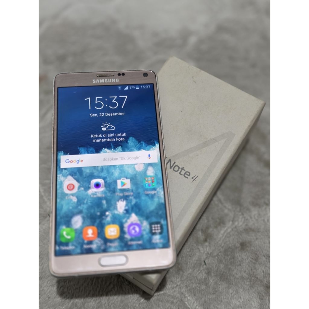Samsung Galaxy Note 4 RESMI SEIN Ram 3/32 GB Second Termurah