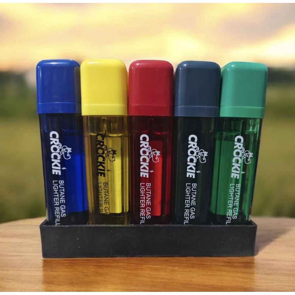 Crockie gas butane refill isi ulang korek api