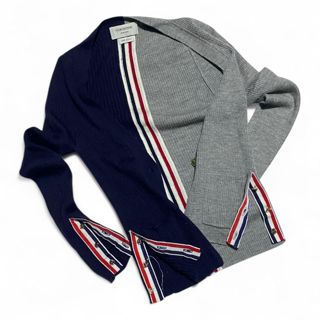 AUTHENTIC THOM BROWNE CARDIGAN