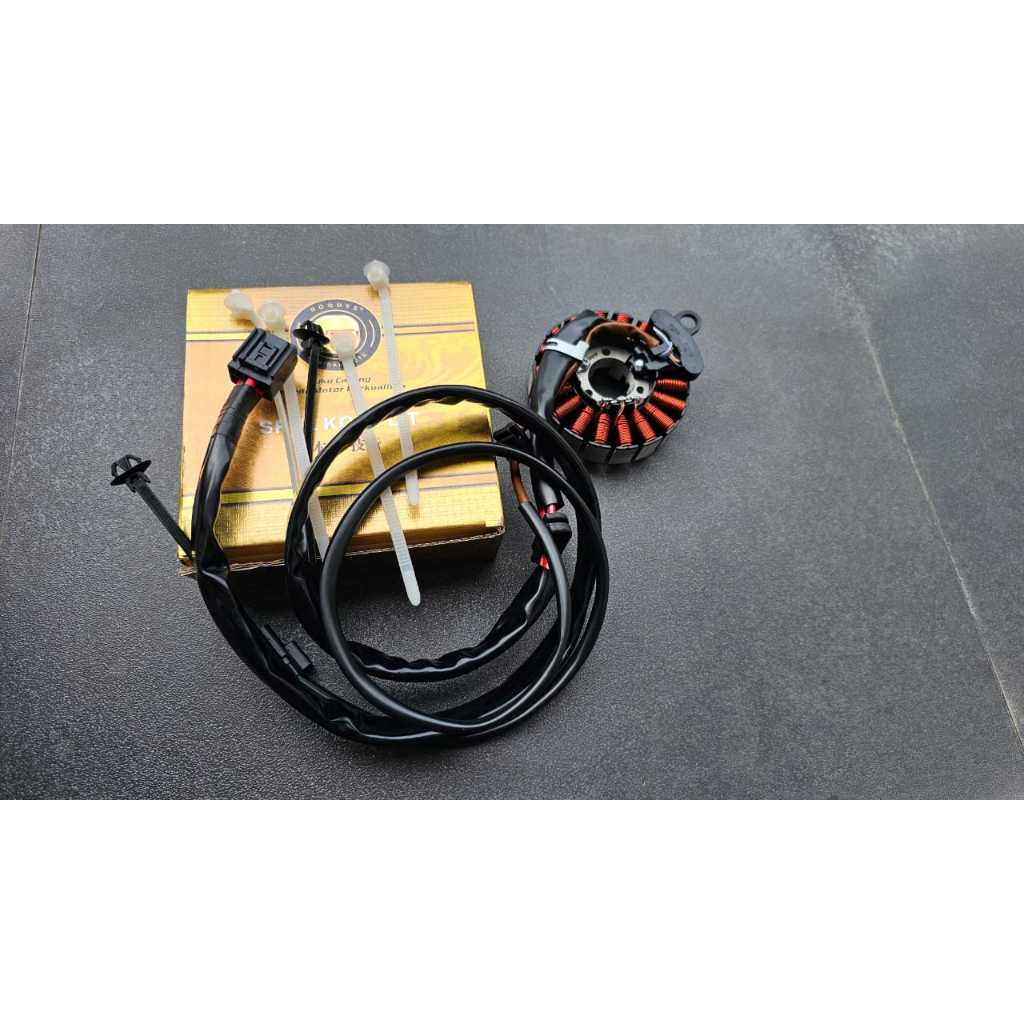 SPOLL SPUL STATOR KOMPLIT MERK NGY MOTOR HONDA PCX 160 K1Z / ADV 160