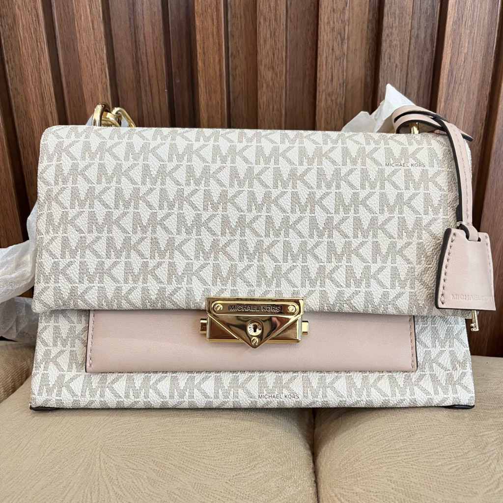 MK Cece large sign vanilla pink no pricetag SALE minus