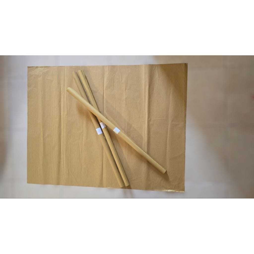 kertas payung coklat/kertas bungkus hadiah doorprize/kertas kopi