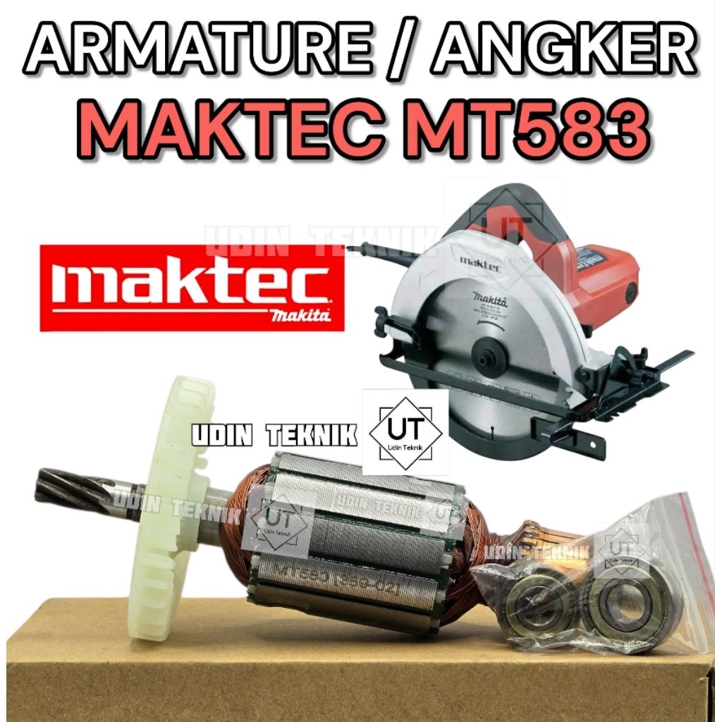 ARMATURE MAKTEC MT583 ANGKER MESIN POTONG KAYU 7" MAKTEC MT 583