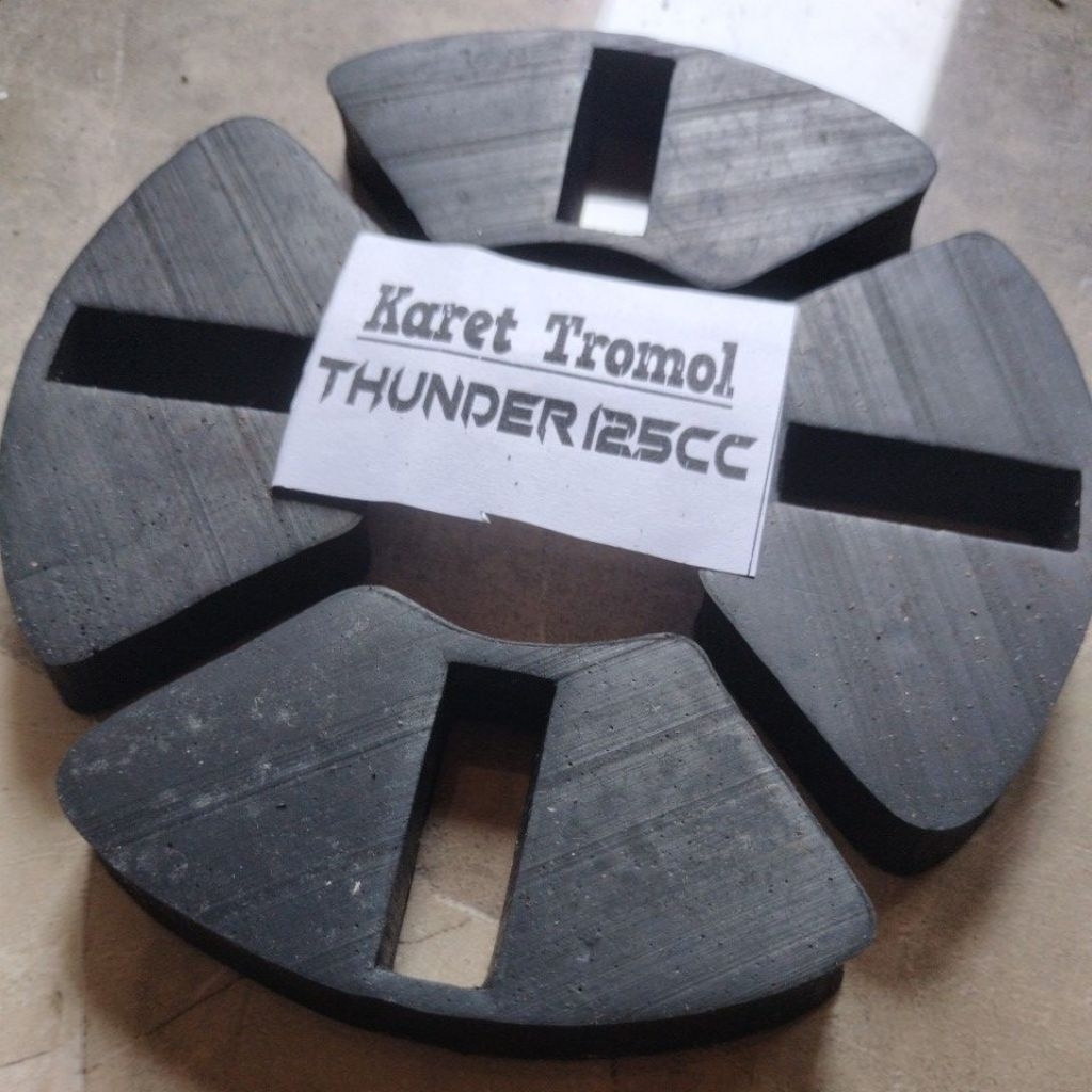 karet tromol Suzuki Thunder 125_ Suzuki RGR dari bahan ban forklift