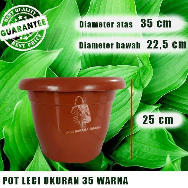 POT SAKURA LECI 35 WARNA Pot Tanaman Pot Bunga Pot Plastik GROSIR POT