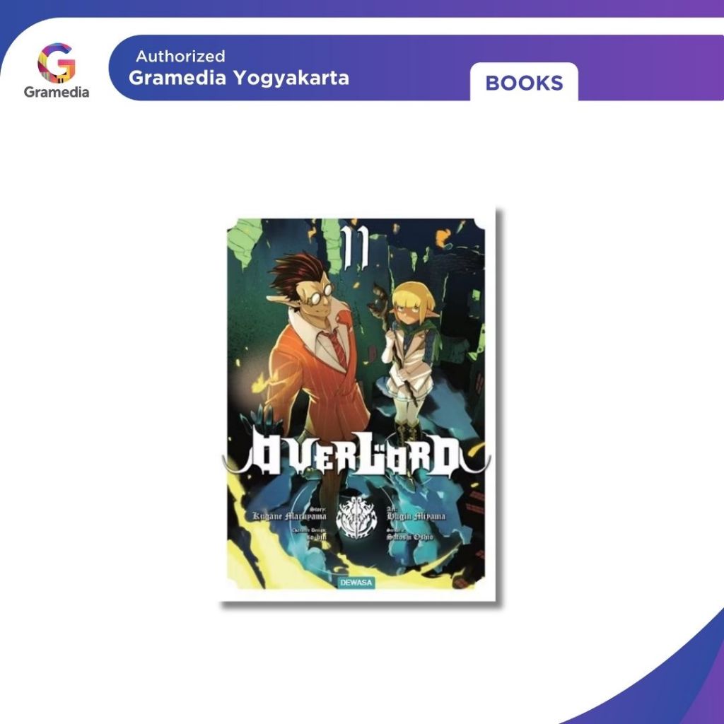 Gramedia Yogya - Overlord Vol. 11