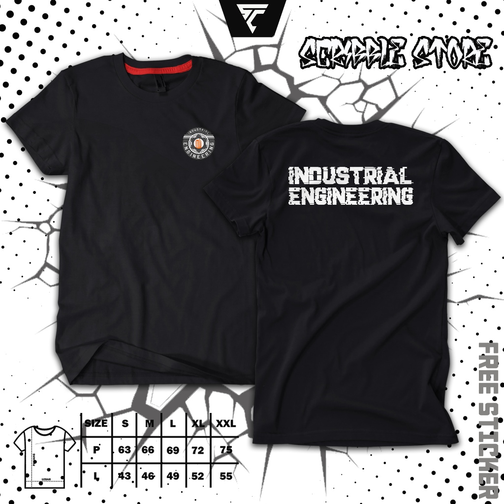 Kaos Teknik Industri | Kaos Industrial Engineering | Kaos Mekanik | Baju Tshirt Solidarity M Forever