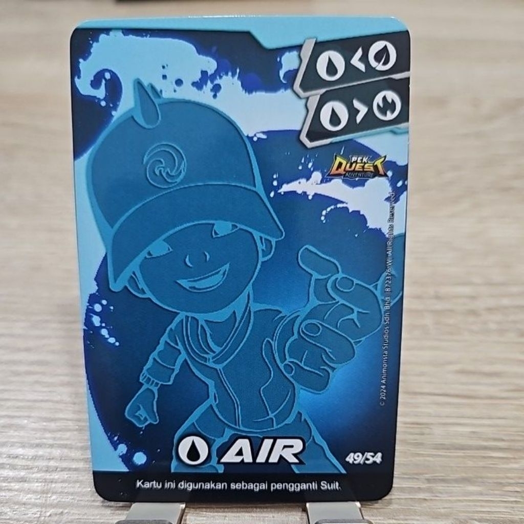 Monsta Galaxy Card Pek Quest Adventure Kartu Boboiboy Air Limited Edition