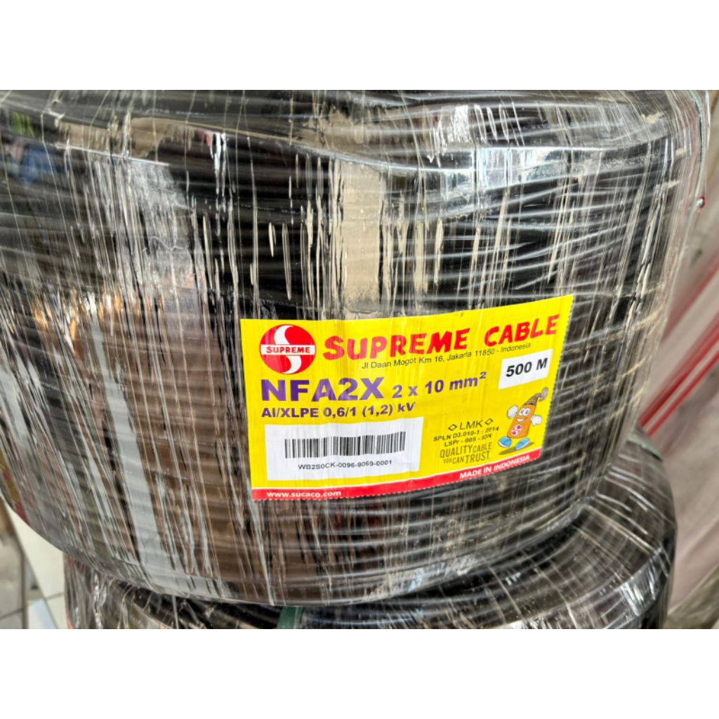 SUPREME Kabel Twisted 2x10mm LMK / Kabel PLN / Kabel SR Banled