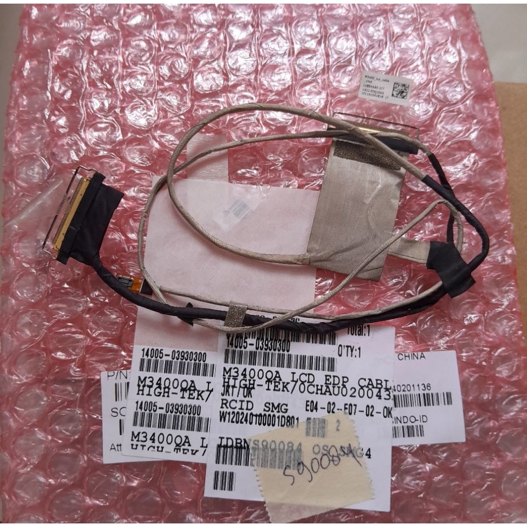 Kabel LVDS Asus Vivobook M3400 M3400QA M3400ZA M3400Q M3400 Ori 100%