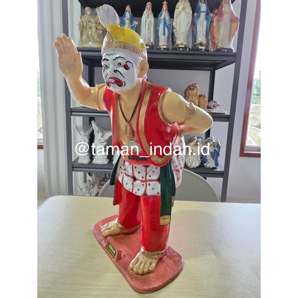 [READY STOCK] Patung Miniatur Semar  - Asli Buatan Tangan Sendiri - Pajangan Wayang Premium