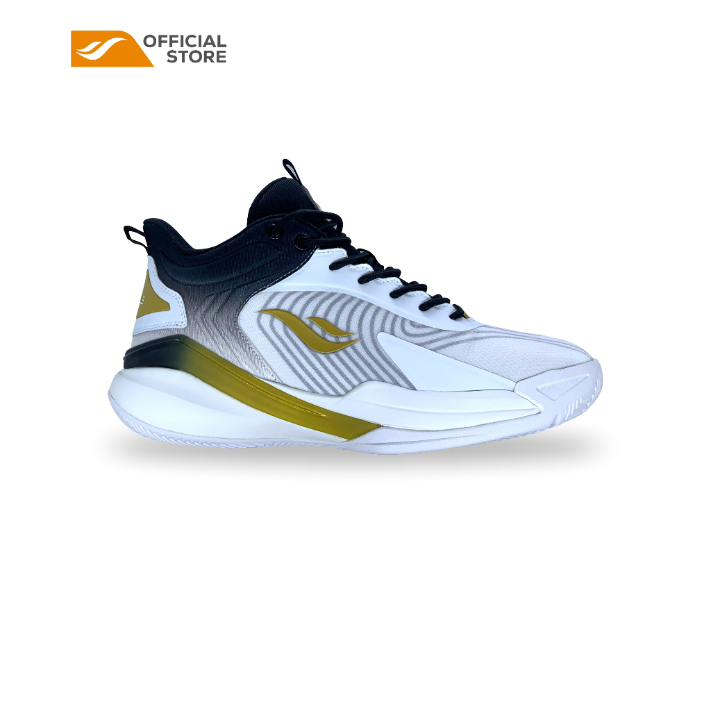 Desle Sepatu Basket O'neal Putih Gold