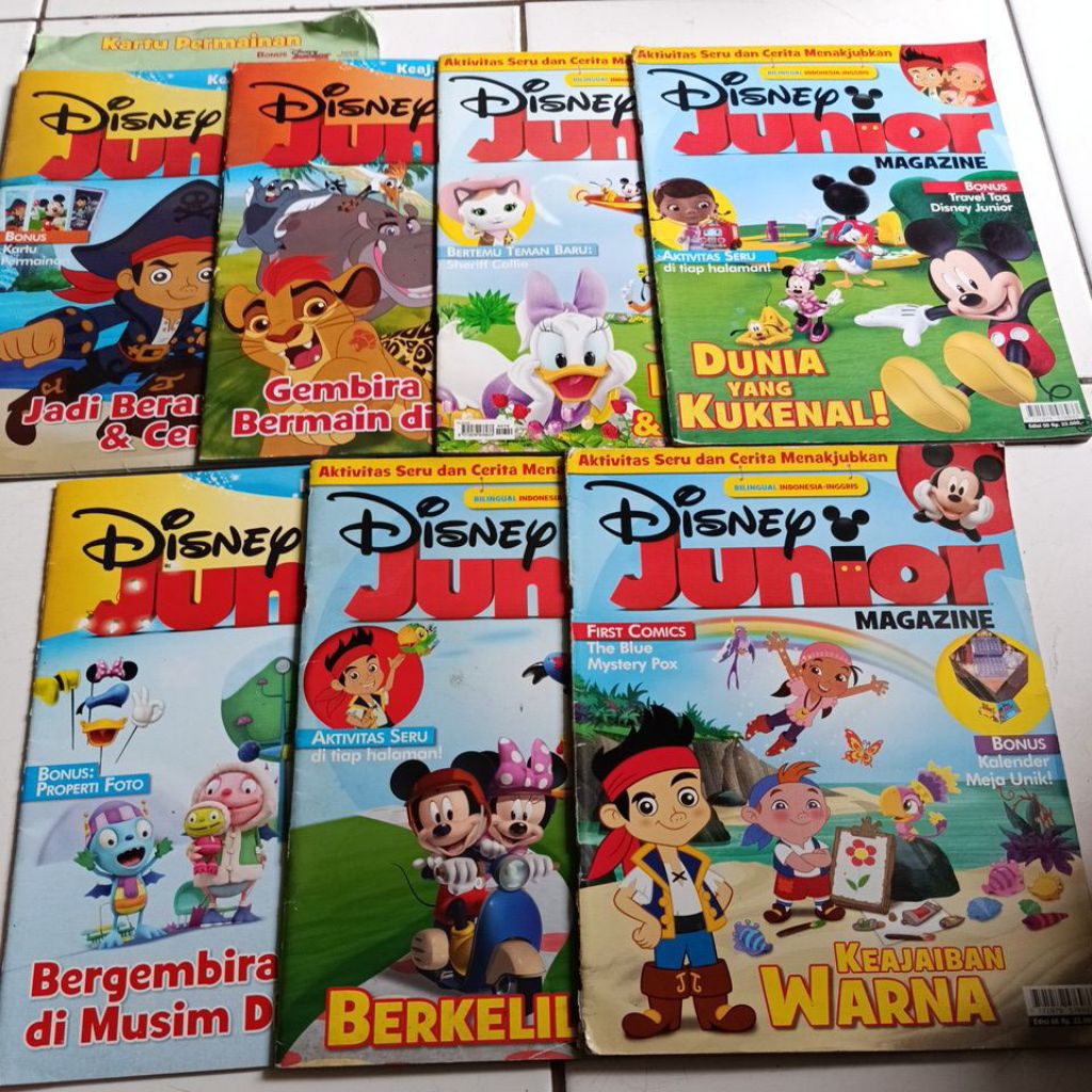 Disney Junior Magazine BILINGUAL INDONESIA-INGGRIS