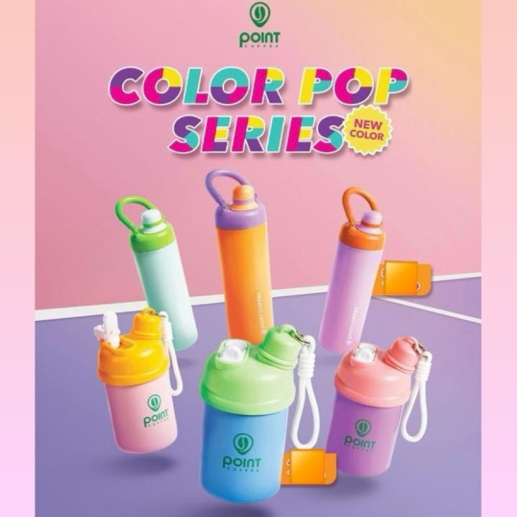 Official Color Pup Tumbler, Point Coffee