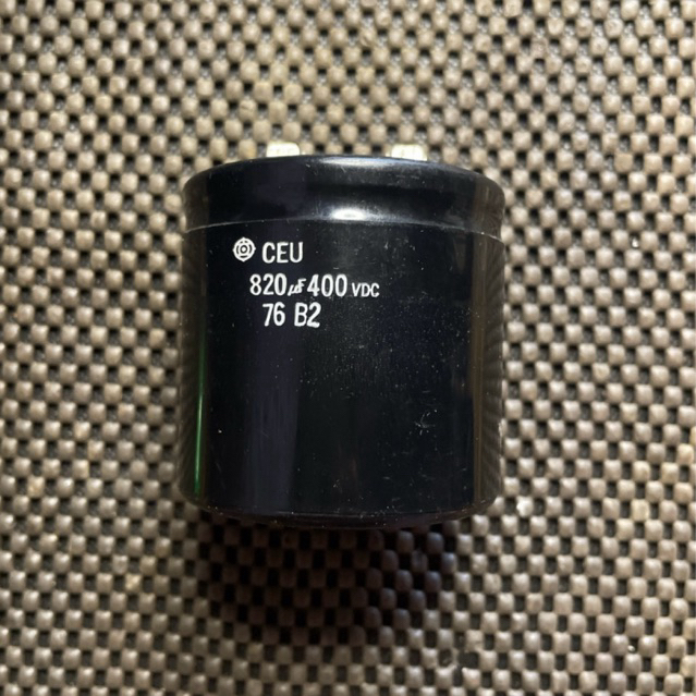 ELCO 400V 820UF (T6.1CM D6.5CM) BEKAS ORI