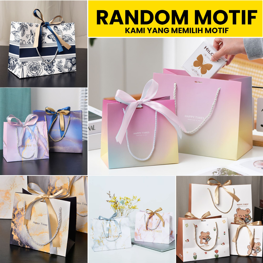 Tas Kado - Paperbag - Paper bag - Paperbag Kado - Gift Bag - Premium PaperBag -Kantong Kado - Kanton