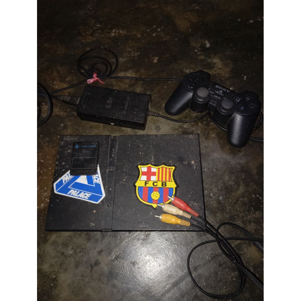 PS2 Slim seri 7 Matrix Second tanpa Flashdisk