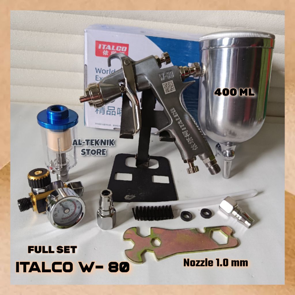 Spray Gun HVLP ITALCO W-80 FULL SET & NOT SET