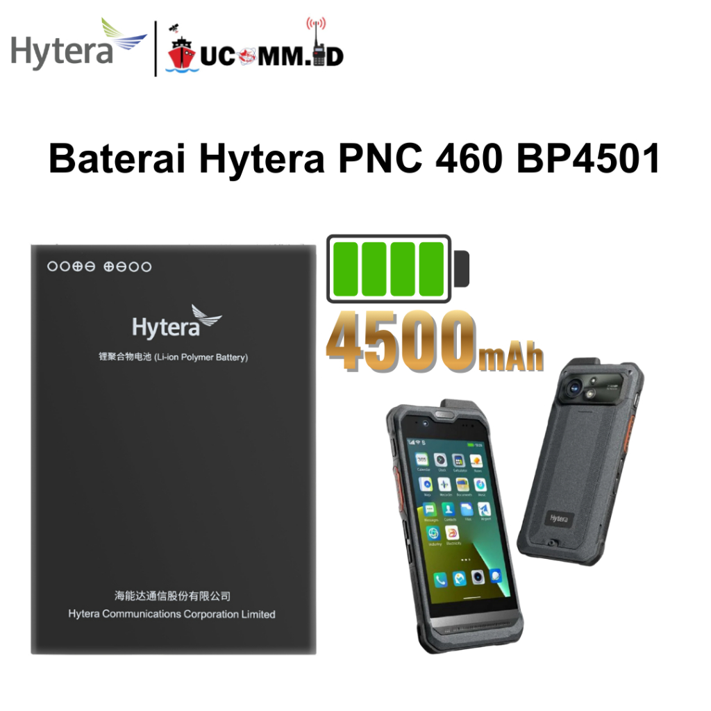 Hytera BP4501 baterai Hytera PNC460 Original