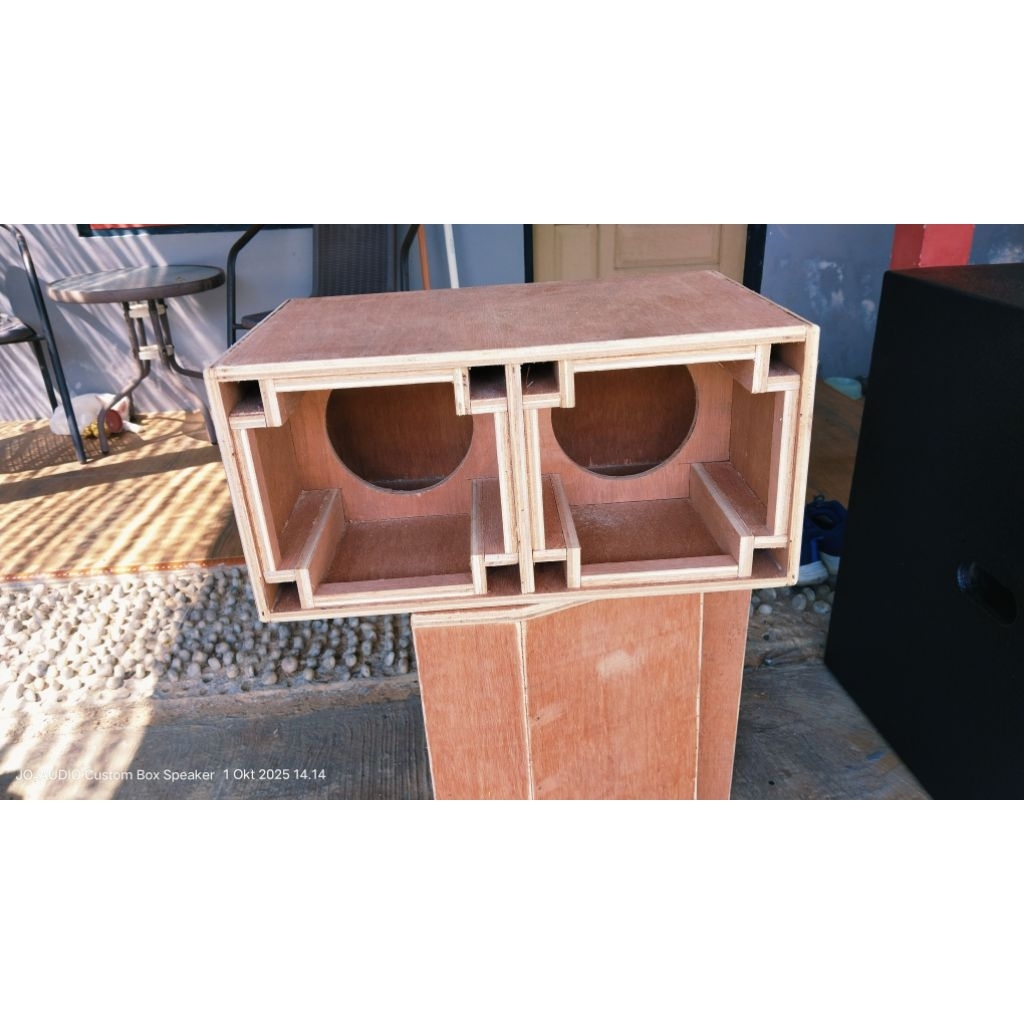Box Speaker Planar Double 15 inch