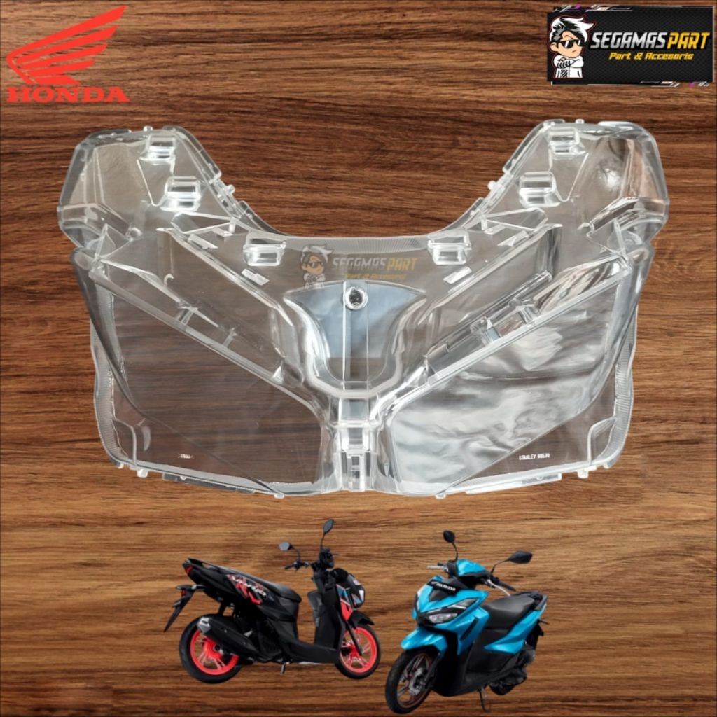 Mika Kaca Lampu Reflektor Depan Honda Vario 125 New 2025 Gen 3 Vario 125 Street 2025 K2VB Original