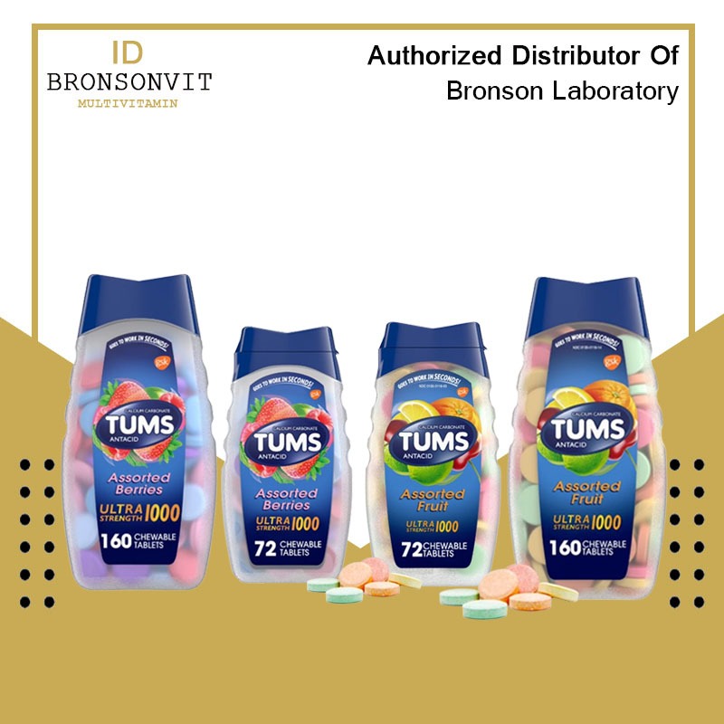TUMS Ultra Strength Maag Asam Lambung Gerd Mual Heartburn Gas Relief