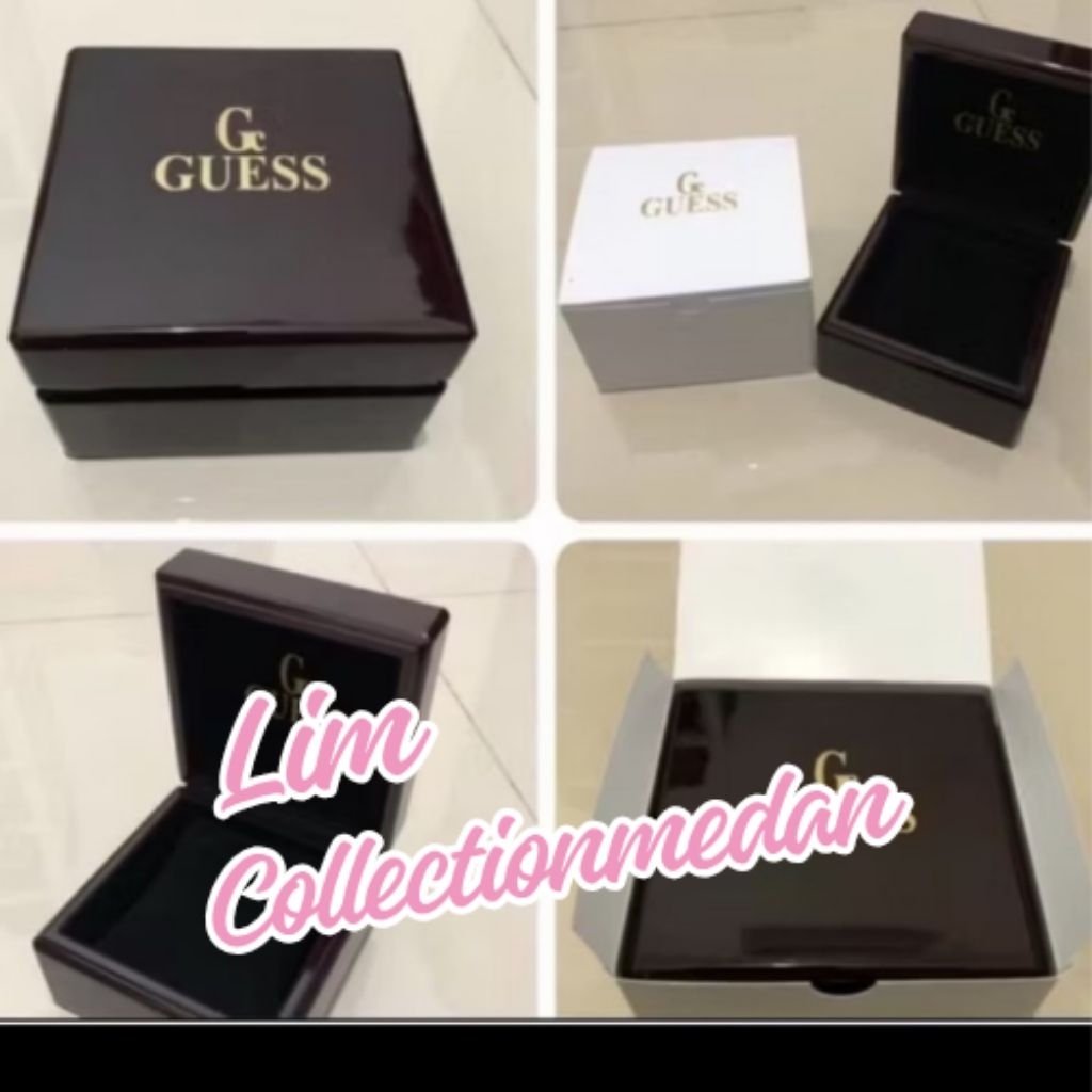 Kotak Kayu Jam tangan GC / Guess