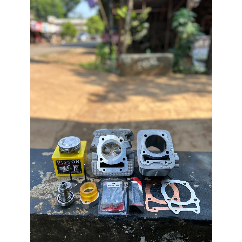 Paket Klx Bore Up Klep 36/31 34/29 30/35 bore up klx 200cc 250cc Bahan Original BY DEWA KOLTER JEPAR