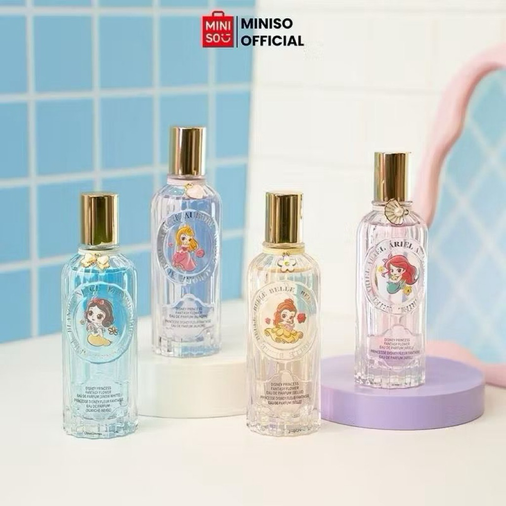 MINISO DISNEY PRINCESS PERFUME PARFUM CEWEK