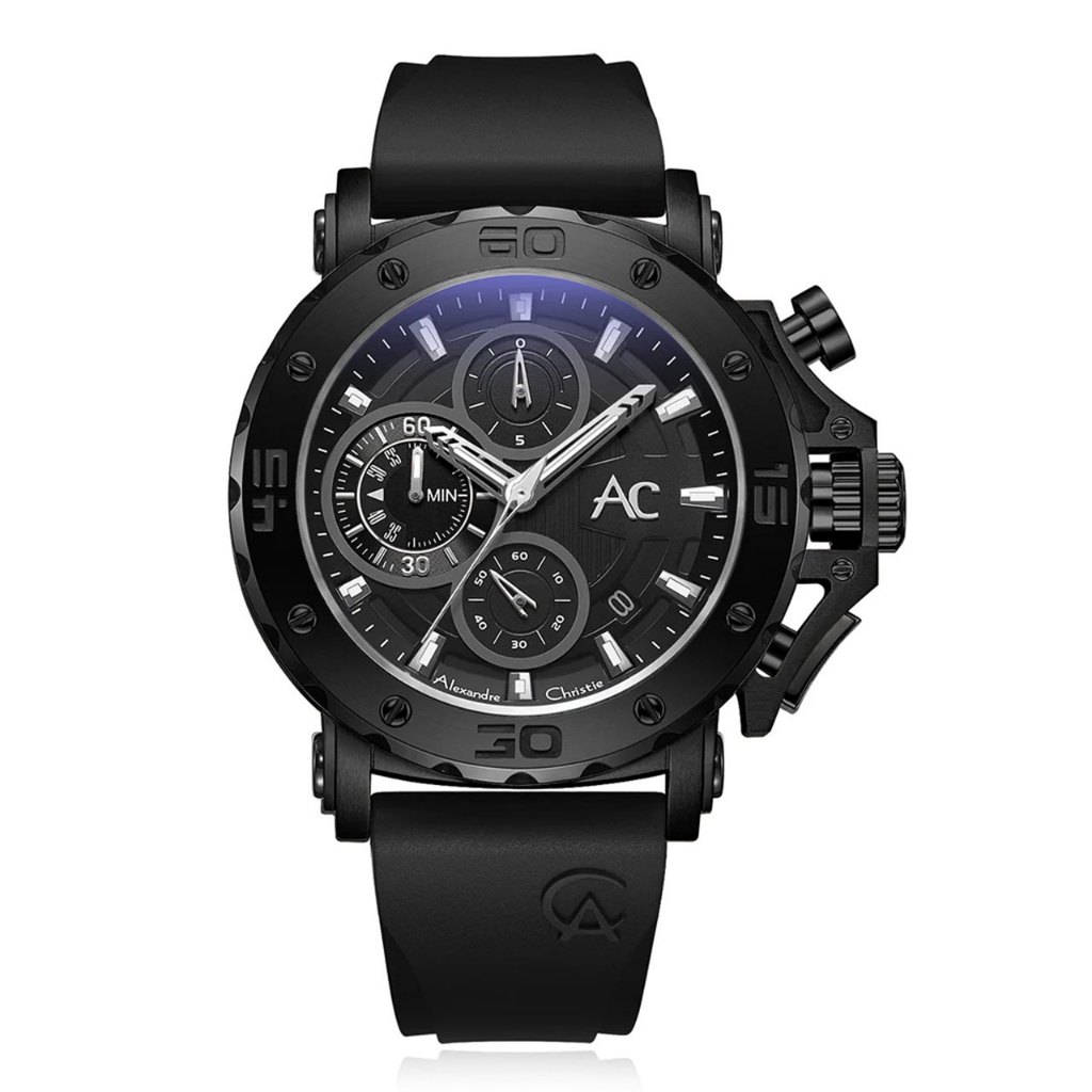 Jam Tangan Pria Analog Alexandre Christie 9205MC AC9205 AC 9205 MC 9205 MCRIPBA Original Garansi Res