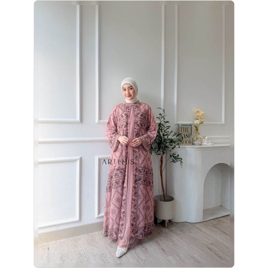 Artemis Fashion - ALYA SET DRESS (Outer bisa lepas pasang)