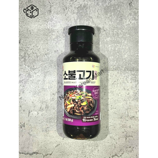 Chung Jung One O'Food Beef BBQ Bulgogi Sauce 500gr / Saus Marinasi Bulgogi / Saus Marinasi BBQ / Sau