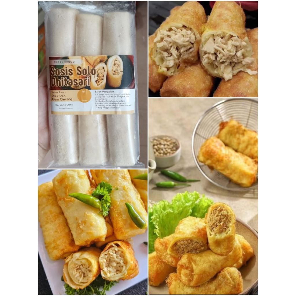 SOSIS SOLO isi 6 | Sosis isi ayam | sosis solo dibandung