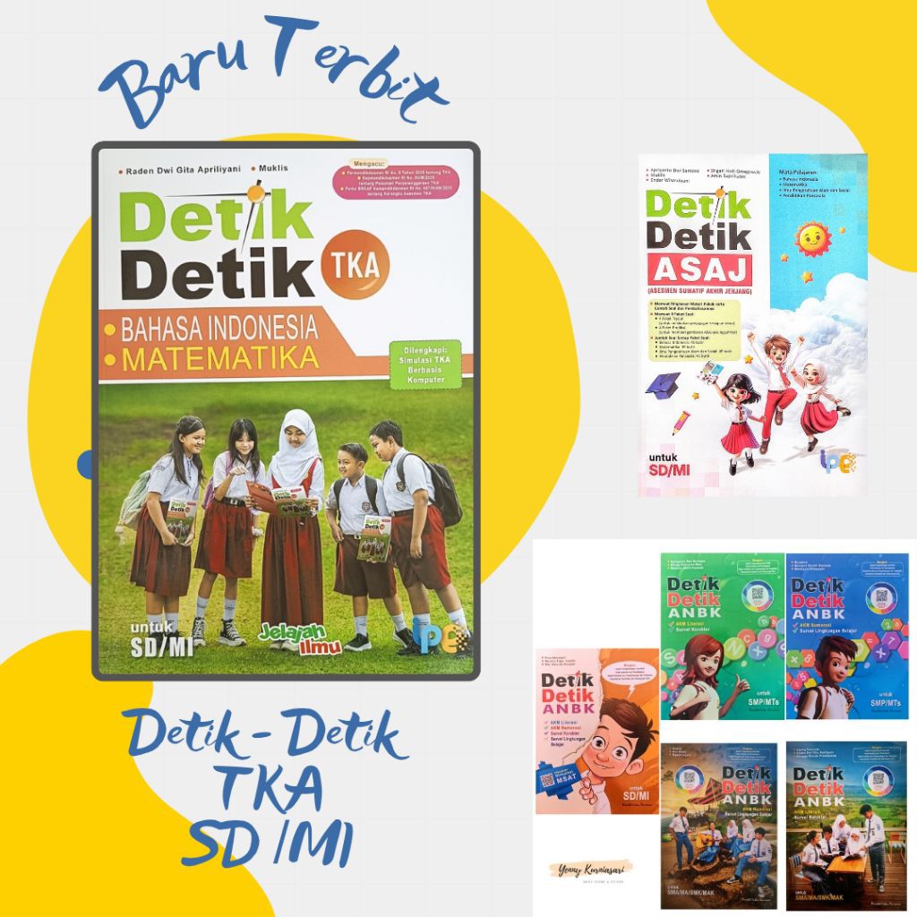 Detik Detik AAS, ANBK 2022 & Asesmen Nasional AKM Intan Pariwara SD / SMP / SMA / SMK 2021 ( Origina