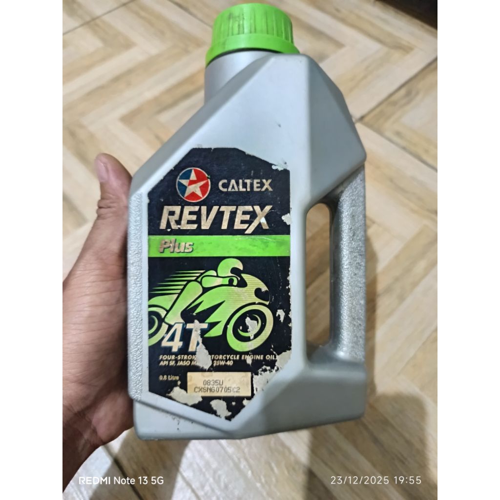 oli mesin caltex revtex plus 4T 0,8L