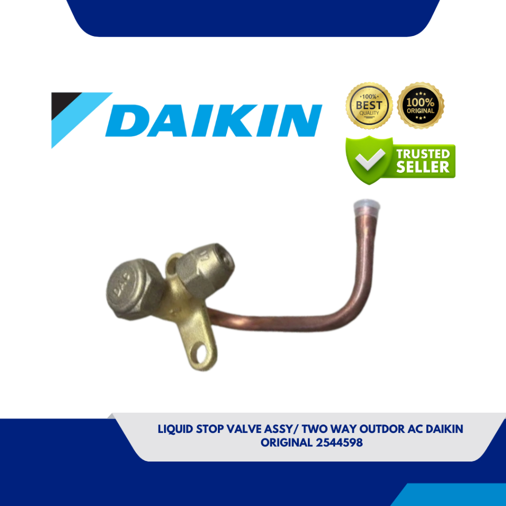 LIQUID STOP VALVE ASSY/ TWO WAY OUTDOR AC DAIKIN RC35AGV1 RV35CV19 SRC35AGV1M ORIGINAL 2544598