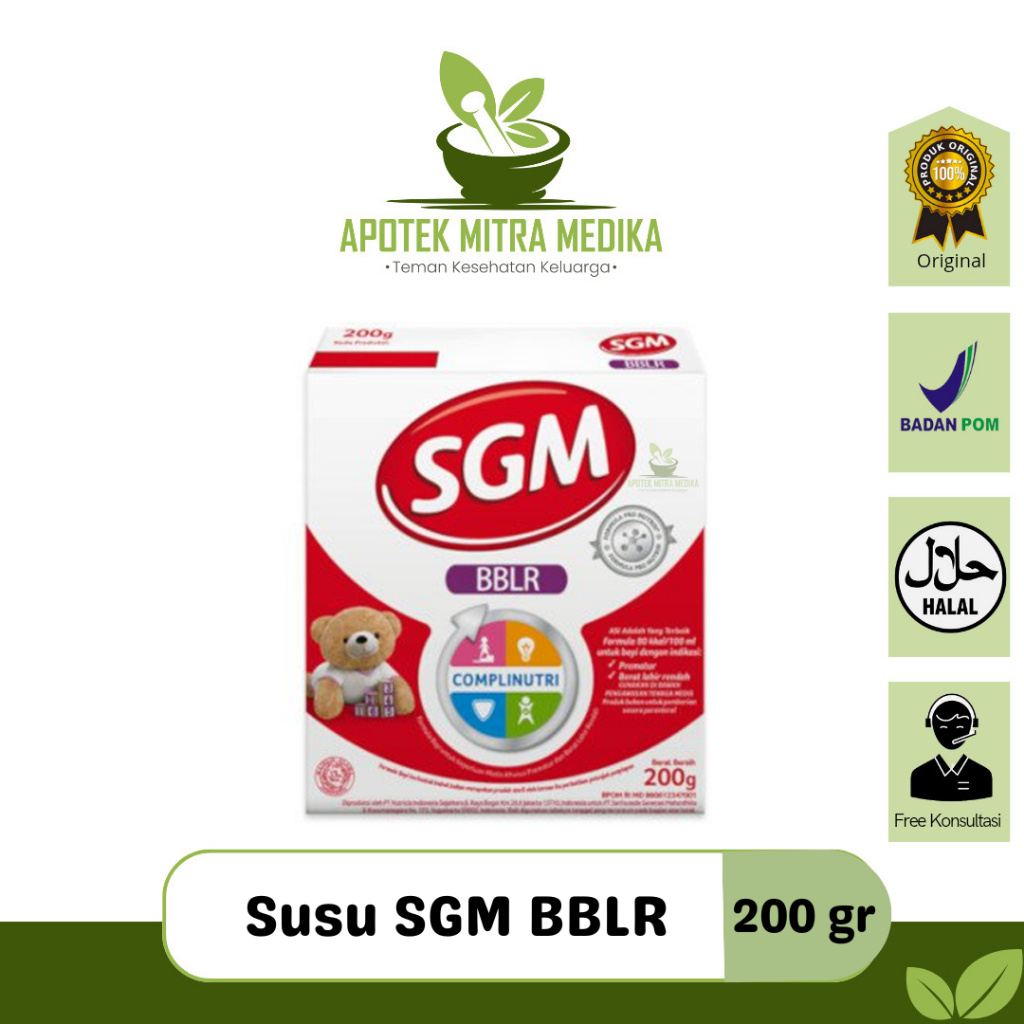 SGM BBLR Susu Formula Bayi Prematur 200 Gr