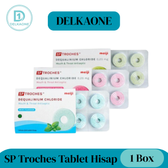 SP Troches Tablet Hisap Obat Radang Untuk Tenggorokan