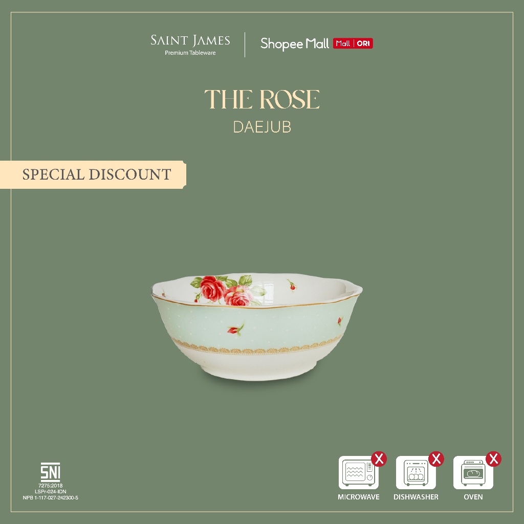 Saint James The Rose Daejub Bowl