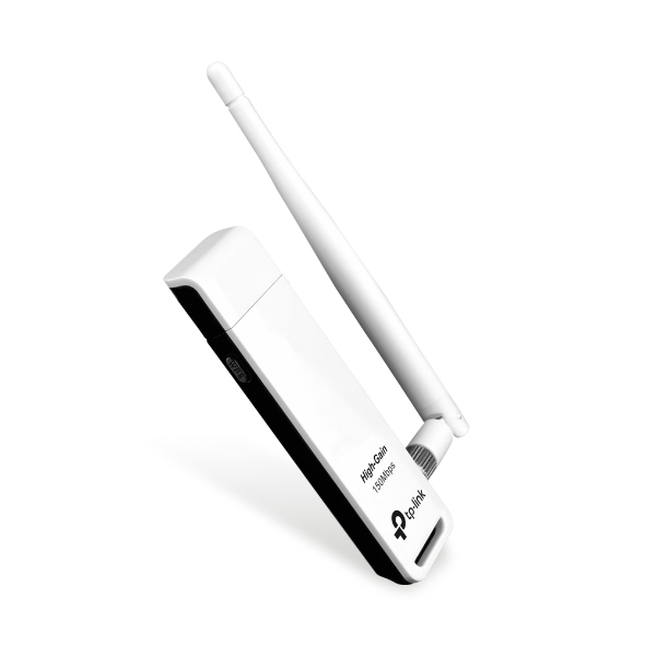 TP-Link TL-WN722N WiFi Adapter USB Antena Eksternal untuk Laptop & PC