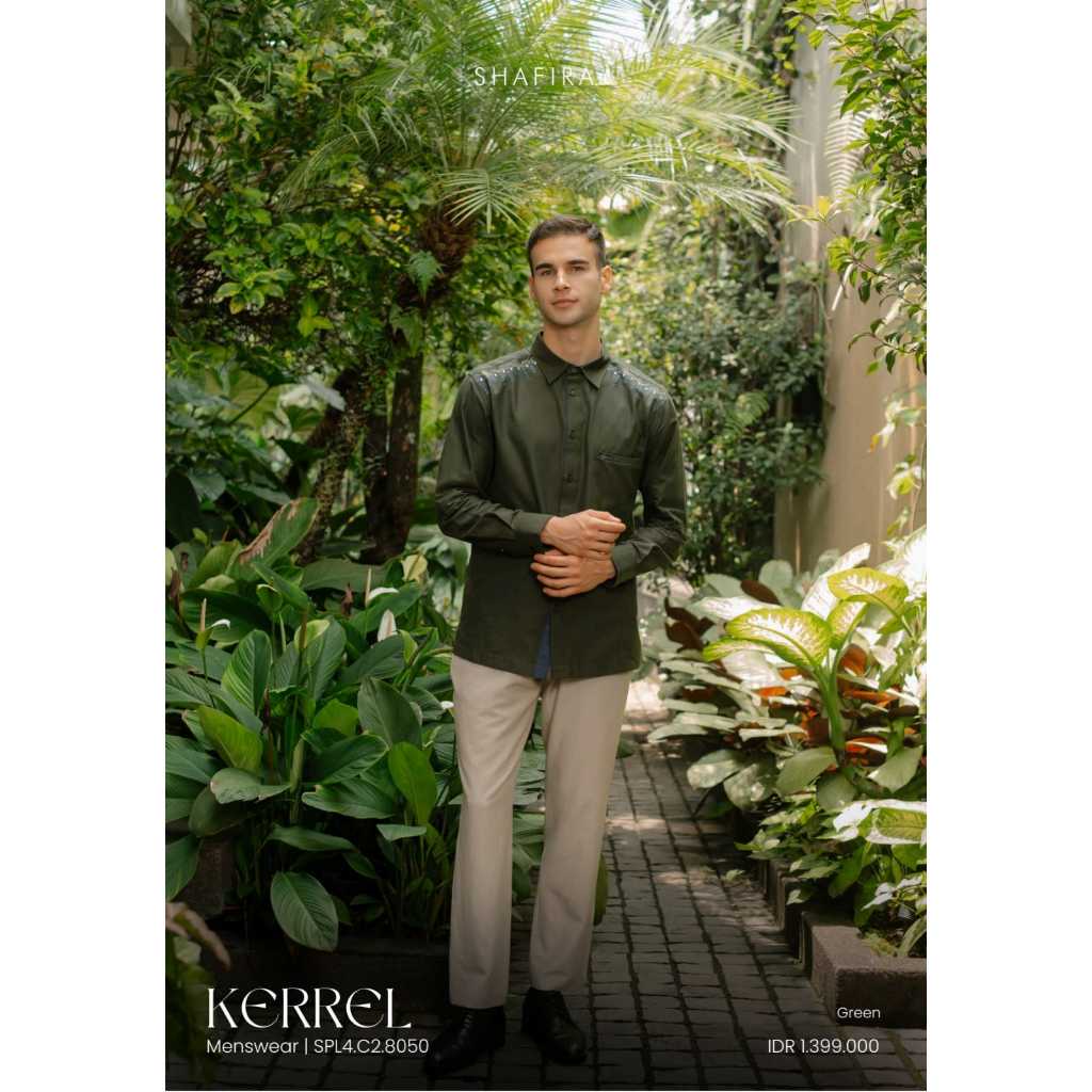 Shafira - Kerrel Menswear | Baju Koko Atasan Tangan Panjang Pria