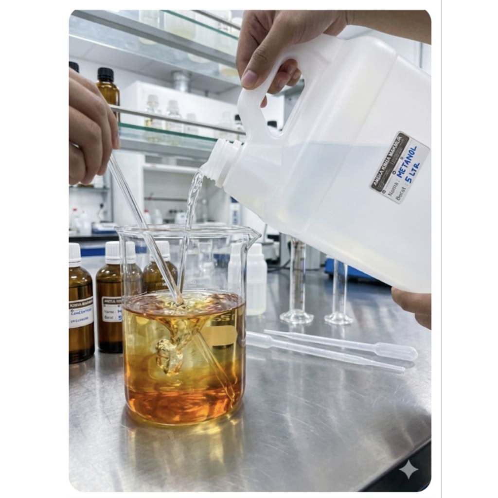 METANOL 99 % / PELARUT BIBIT PARFUM / METHANOL 5 LTR