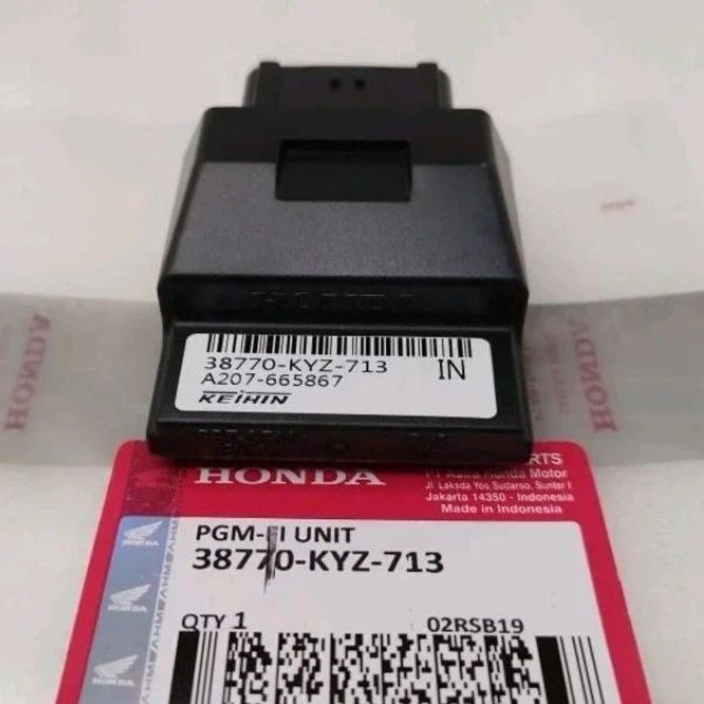 38770-KYZ-713 ECCU SUPRA X 125 HELM IN ECCU CDI SUPRA X 125 HELM IN KEIHIN